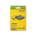 DELOCK Lector Tarjeta USB Tipo-c para T. Memoria Xqd 2.0 91746
