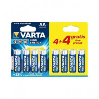 VARTA Pack Pila Aa 4+4 LR06 - Guanxe Atlantic Marketplace