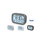 SAMI Reloj Despertador Digital LD-1120 Negro Calendario y Temperatura