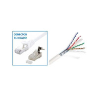 SURMEDIA Cable Red RJ45 S/ftp CAT7 3MTRS Blanco