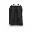 GABOL Mochila para Portatil 17.3" Negro Bonus