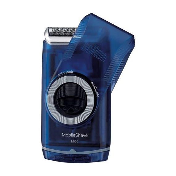BRAUN Afeitadora M-60B de Pilas Lavable