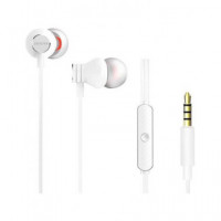 AIWA Auricular Estereo con Microfono ESTM-50SL con Cable Jack 3.5MM Blanco