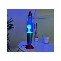 ITOTAL Lampara de Lava Led Multi Color XL2683 Cera Blanca