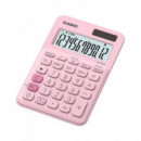 CASIO Calculadora Sobremesa MS-20UC Rosa 12 Digitos Solar