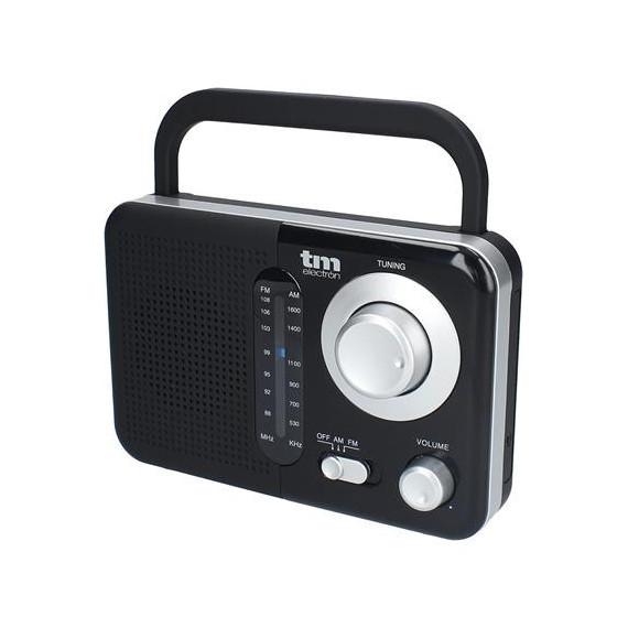Tm Elecron Radio Analogica Am/fm Corriente y Pilas TMRAD210  TM ELECTRON