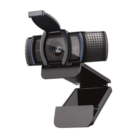 LOGITECH Webcam C920S Pro Full Hd, Autoenfoque,privacidad