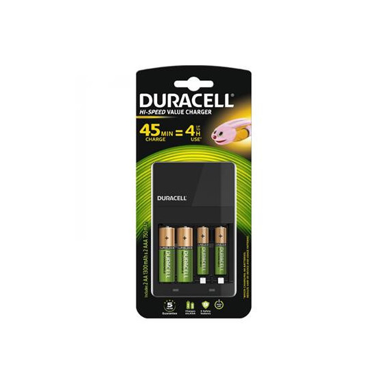DURACELL Cargador Bateria Aa/aaa con Pilas CEF14