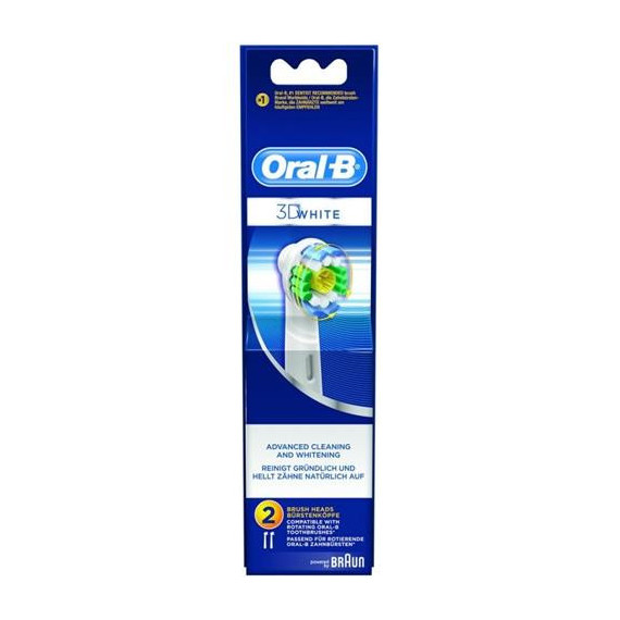Oral B Pack 2 Repuesto 3D White EB18PRB-2  ORAL-B