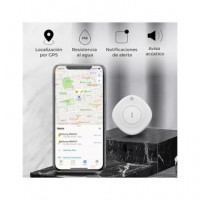 KSIX Localizador Mytag GPS Compatible con Apple Findmy y Siri Blanco BXKTAG00 - Guanxe Atlantic Marketplace