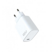 DCU Adaptador Corriente Gan Tipo C Pd 30W 37300730 Blanco