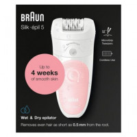 BRAUN Depiladora Silk Epil 5 Wet&Dry SE5-516