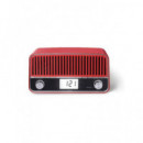Susntech Radio Retro con Bt/aux In/funcion SLEEP/6W Rojo RPBT3500  SUNSTECH
