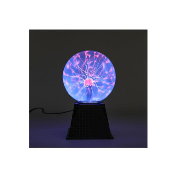 ITOTAL Lampara Bola de Plasma con Gas Azul 6" XL2639