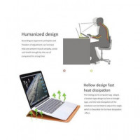 DEVIA Funda Ultra Fina para Macbook Air 13.3/PRO Azul Bracket Bag - Guanxe Atlantic Marketplace