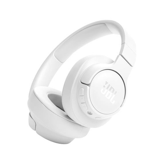 JBL Auricular de Casco BLUETOOTH Tune 720 Bt Blanco,manos Libres,control por Voz,conexion Multipoint