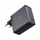 JOYROOM Cargador Red 100W 3X USB C+ 1 USB + Cable Tipo C M/m Gan Ultra JR-TCG04EU