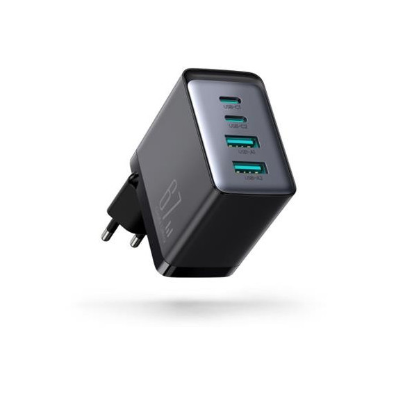 JOYROOM Cargador de Red 67W 2X USB +2X USB C +cable Tipo C M/m 1.2MTRS JR-TCG02 Gan Ultra