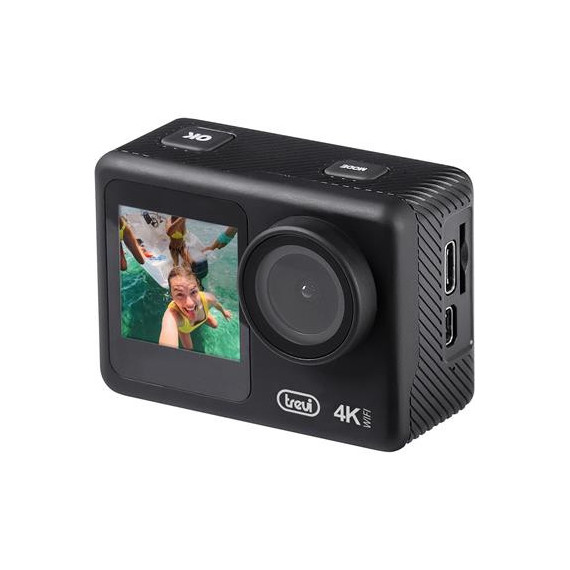 TREVI Camara Accion 4K Wifi Usmergible GO2550 4K Negro