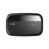 CUDY Modem Inalambrico Mifi 4G Lte 150MBPS MF4 Negro