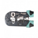 PROSKIT Crimpadora Modular para Cable RJ45 Cat 5/6/7 CP-376TA HRV338