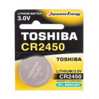 TOSHIBA Pila Boton CR2450 Litio 3V