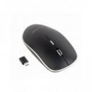 GEMBIRD Raton Inalambrico Silent Tipo C Silencioso Negro MUSW-4BSC-01