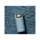 KAMBUKKA Termo Etna 300ML Azul Breezy 5H CALIENTE/11H Frio con Bloqueo