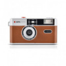 AGFAPHOTO Camara Fotos Analogica con Flash 35MM A2136 Marron