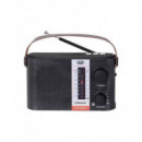 TREVI Radio Recargable Bluetooth 3 Bandas,USB,Micro SD RA7F25BT
