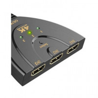 ANDOWL Adaptador HDMI Switch 1 Entrada- 3 Salidas 4K Q-HD30