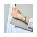 CASIO Coleccion AQ-230A-7AMQYES Reloj Digital/analogico Correa Plateado/blanco