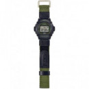 CASIO Coleccion W-219H-3AVEF Reloj Digital, Correa Resina Negra con Esfera, Fecha, Alarma, Cronomet