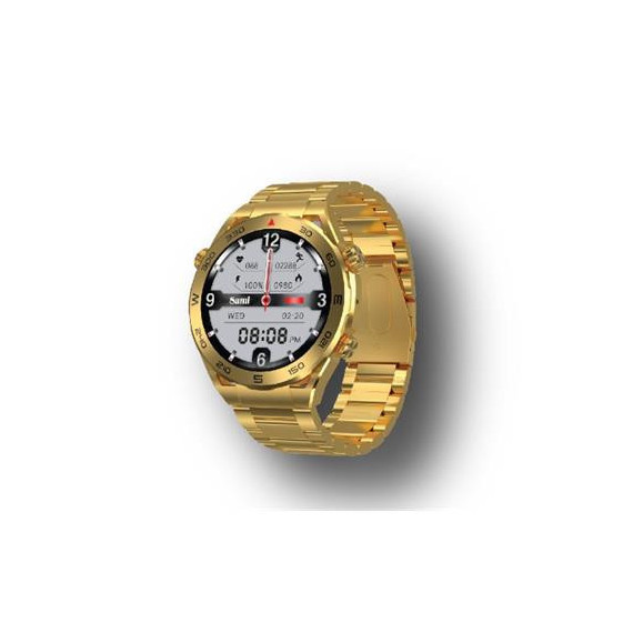 SAMI Reloj Smartwatch Inteligente Moon Sueño/cardiaco/oxigeno/manos Libre WS2380SG Dorado