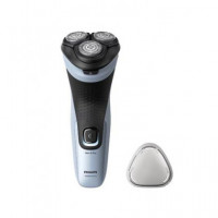 PHILIPS Afeitadora de Barba Series 3000X Recargable Seco y Mojado Cable Carga Usb X3003