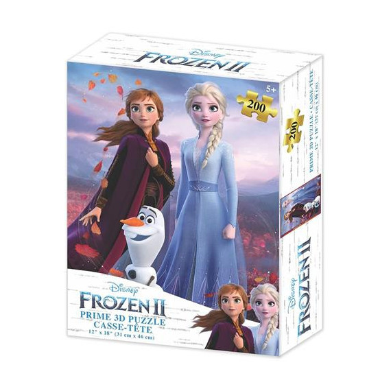 DISNEY Puzzle Lenticular Frozen Elsa/anna/olaf