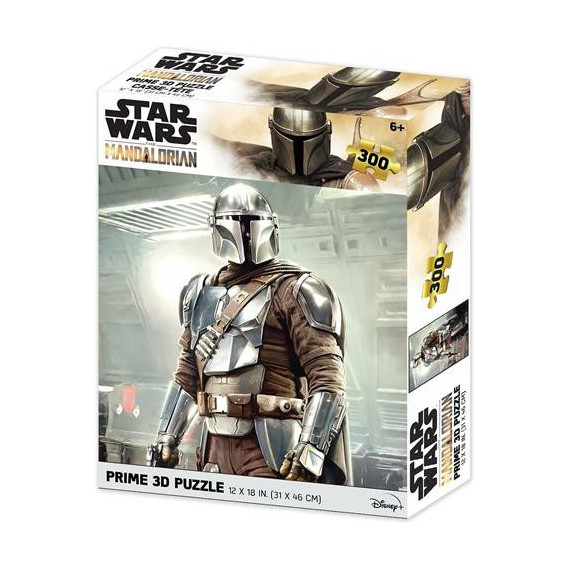 Star Wars Puzzle Lenticular The Mandalorian 200PIEZAS  DISNEY