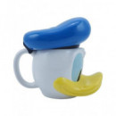 DISNEY Taza 3D Cabeza Pato Donald