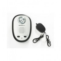 JETFON Timbre Inalambrico para Telefono WR-125 con LUZ,433 MHZ,50M,3 Tonos,
