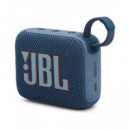 JBL Altavoz Portatil BLUETOOTH V 5.3 GO4 Azul 7H Resistente Al Agua