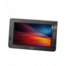 TREVI Televisor 10.1" con DVB-T2 LTV2010 S2 Negro 12V y 110-220V USB Micro Sd HDMI Recargable