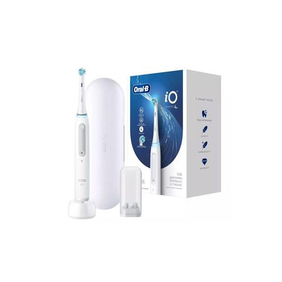 Oral B Cepillo Electrico Io Series 4 Blanco con BLUETOOTH IOG4.1A6.1DK  ORAL-B