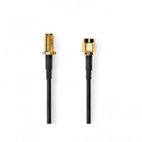 NEDIS Cable Antena Sma M/h 1MTR Dorado CSGL02210BK10