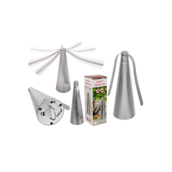 OUT OF THE BLUE Cono con Tiras Repeledor de Moscas/mosquitos a Pilas 61/1804