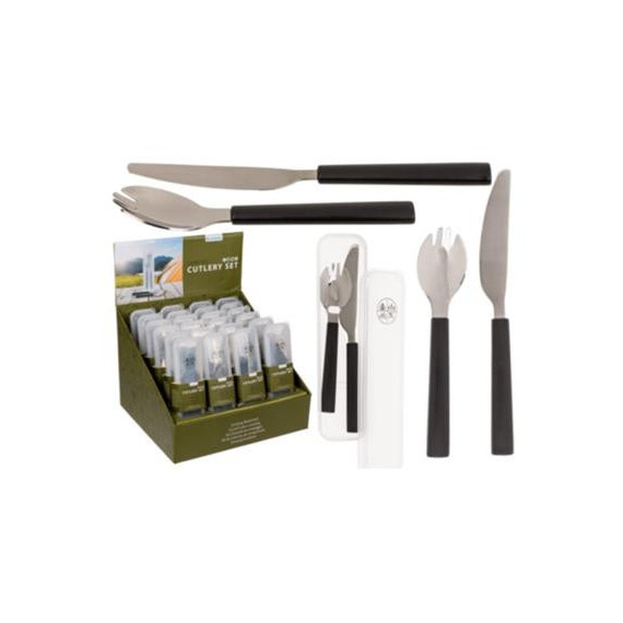 OUT OF THE BLUE Juego de Cubiertos de Camping 71/3298