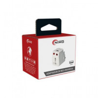 NIMO Enchufe Universal con Puerto USB MEL077
