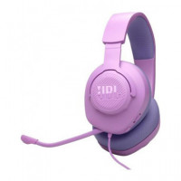 JBL Micro Auricular Casco Gaming para PC,PS4,XBOX One,switch Quantum 100 M2 Purpura,cable,jack 3.5M - Guanxe Atlantic Marketplac
