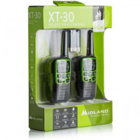 MIDLAND XT30 Pareja de Walkies PMR466 16 CANALES,38 Tonos,vox,escaner,funcion LLAMADA,6KM,CARGADOR,B