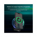 KSIX Bateria Externa Portatil 10000MAH con Carga Inalambrica Magnetica 22.5W