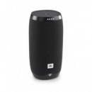 JBL Altavoz Portatil BLUETOOTH LINK10 Negro Wifi,manos Libres Control por Voz,google Assistant,resi